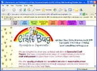open the Craft Bug site